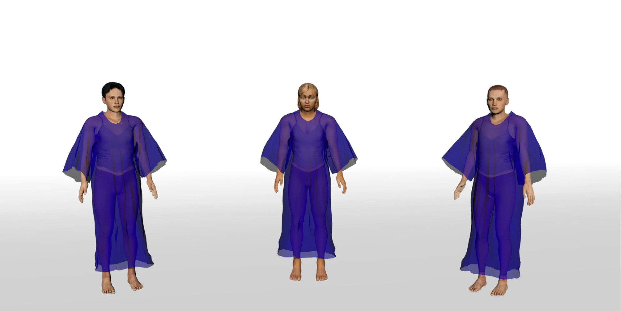 Image: Blacksmiths' Blessing, stills from 3D modelled and rendered animation, 58 sec duration, looped.