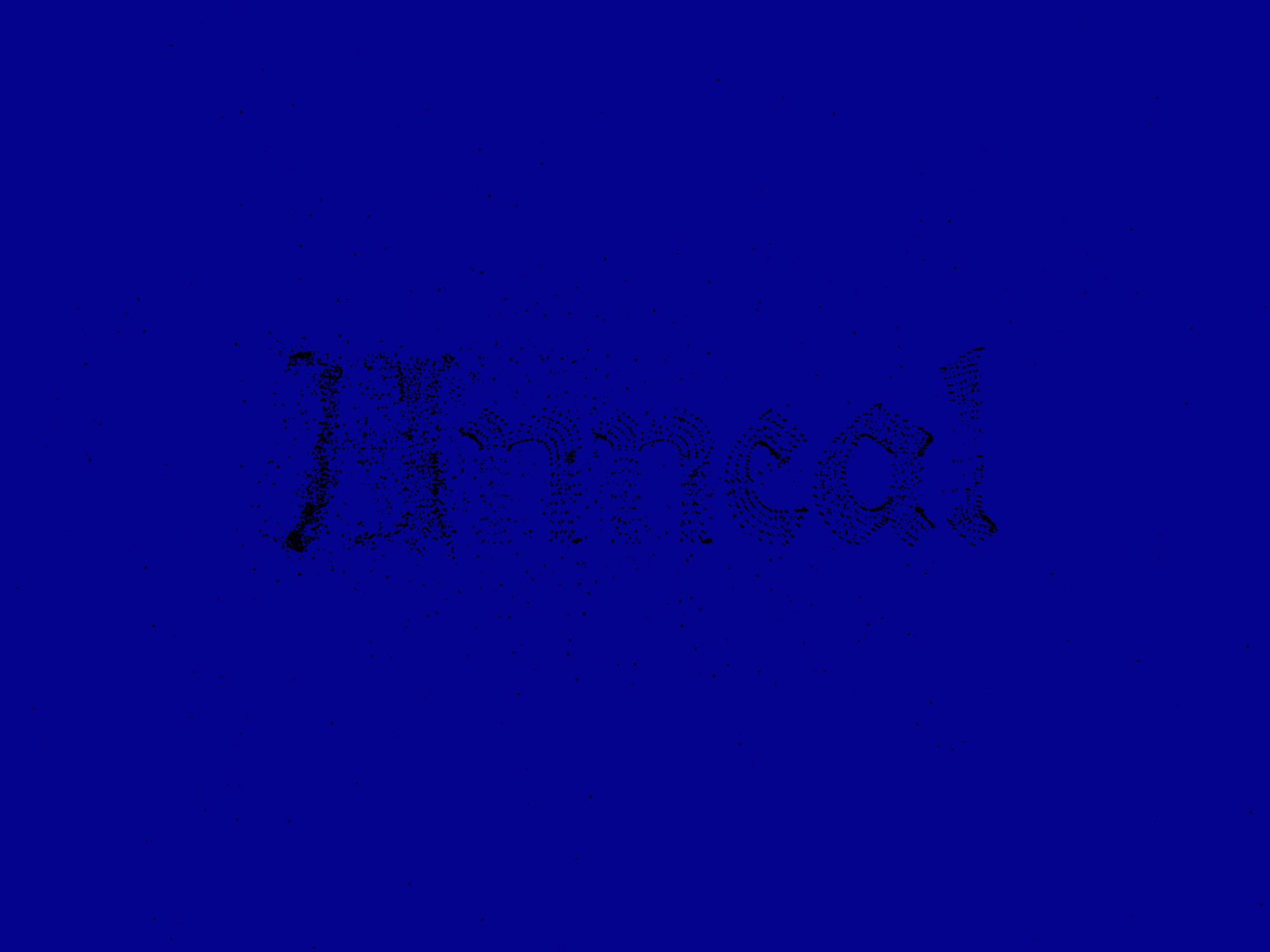 Image: An Attractive Word, stills from 3D modelled and rendered animation, 04 sec duration, looped.